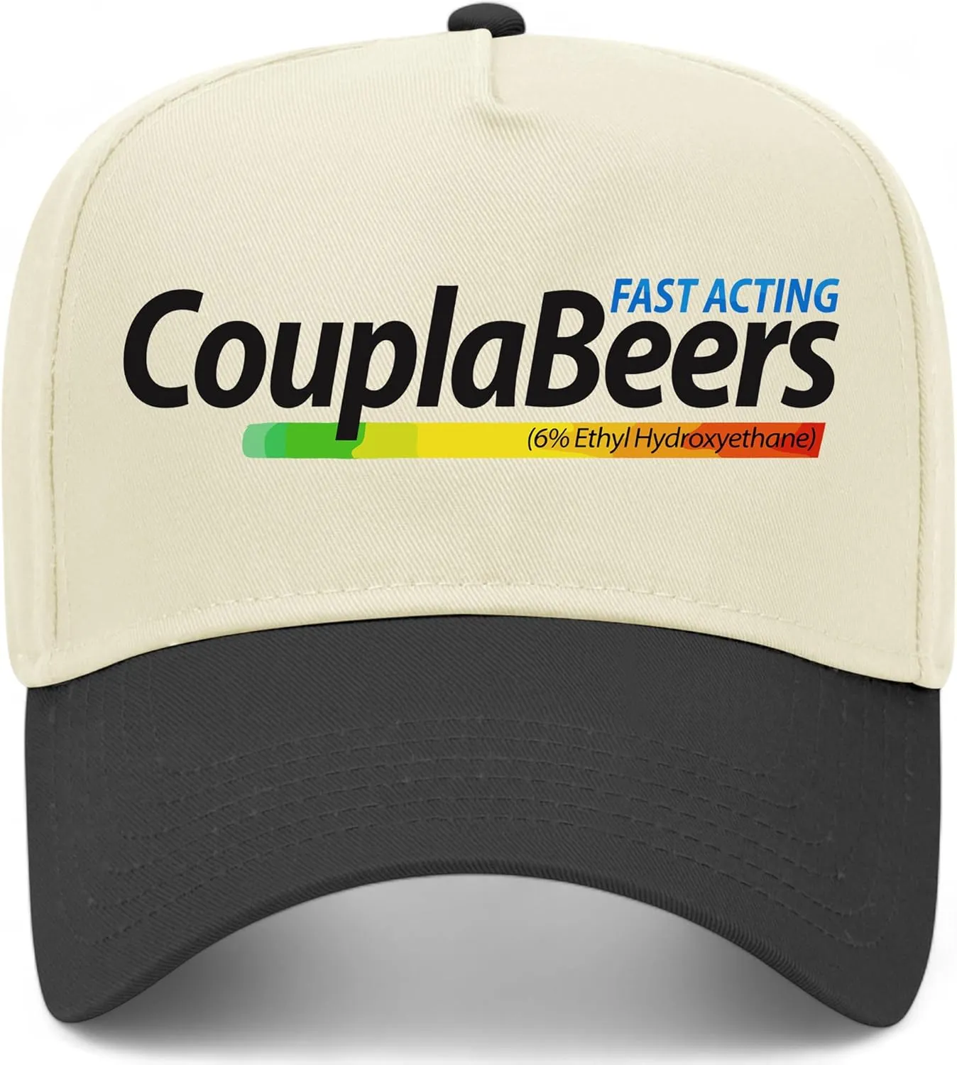 CouplaBeers Vintage Trucker Hat | Premium Snapback Baseball Hat for Men & Women