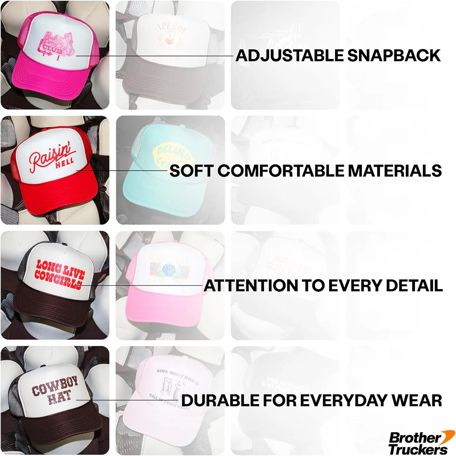 CouplaBeers Vintage Trucker Hat | Premium Snapback Baseball Hat for Men & Women