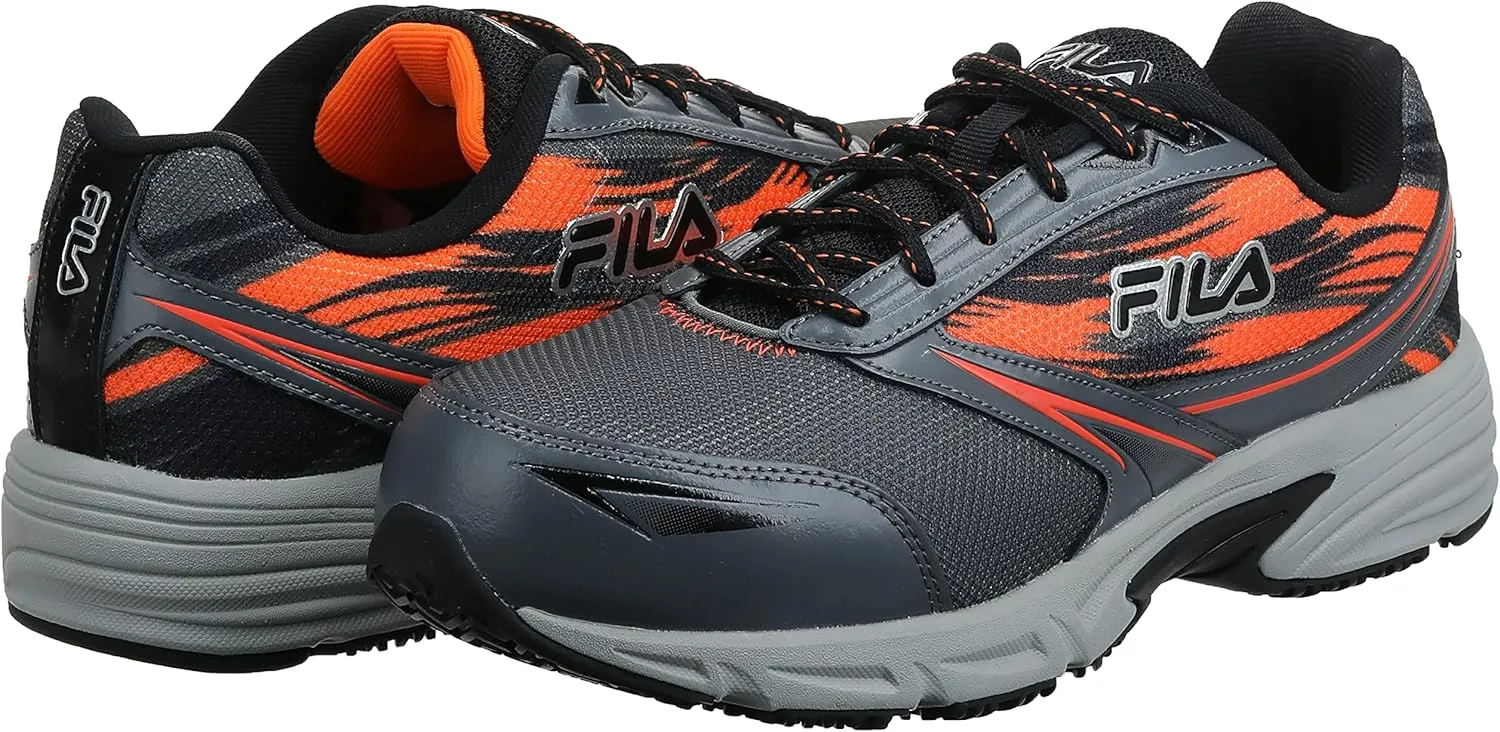 Fila Mens Memory Meiera 2 Slip Resistant and Composite Toe Work Shoe