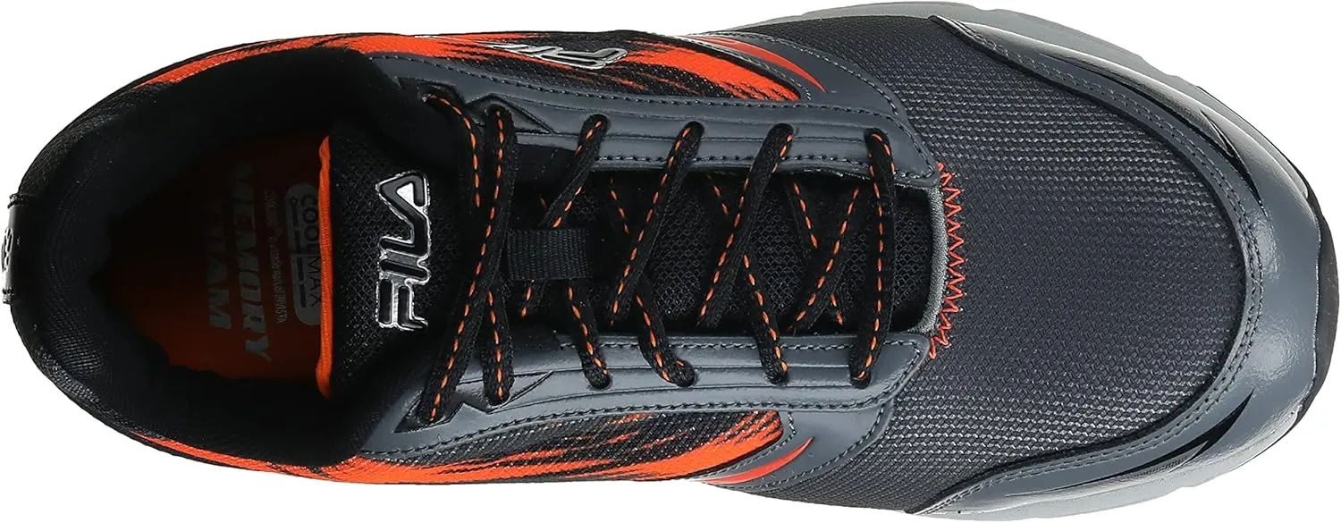 Fila Mens Memory Meiera 2 Slip Resistant and Composite Toe Work Shoe