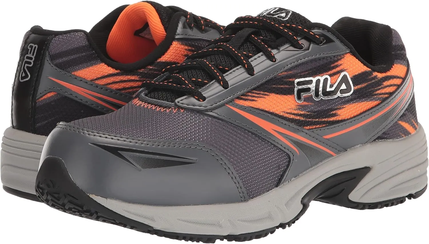 Fila Mens Memory Meiera 2 Slip Resistant and Composite Toe Work Shoe