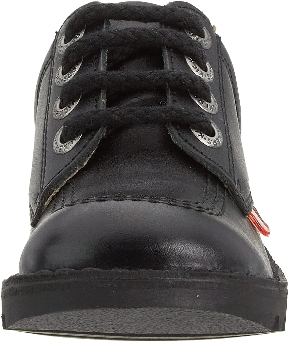 Kickers Men's Kick Lo Core Black Leather Shoes