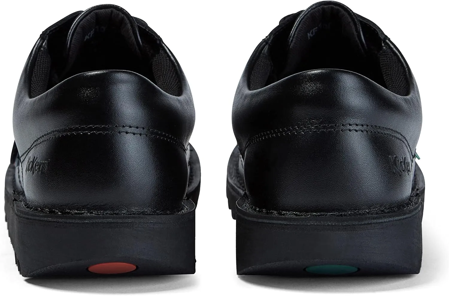 Kickers Men's Kick Lo Core Black Leather Shoes
