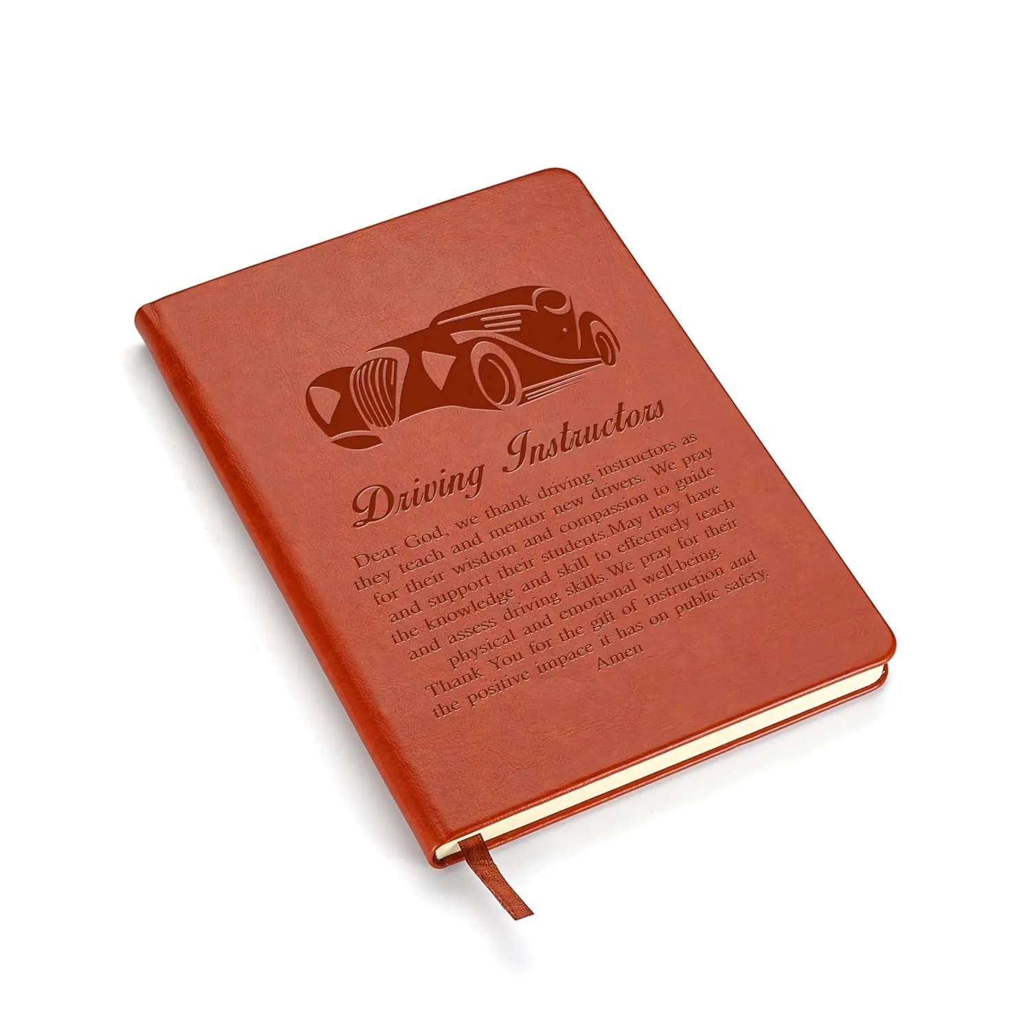 LBWCER Driving Instructor Leather Journal Notebook Lined Blank Notebook Journal, a Funny and Appreciation Thank You Gift for Driving Gift (Driving Instructors) Unknown Binding