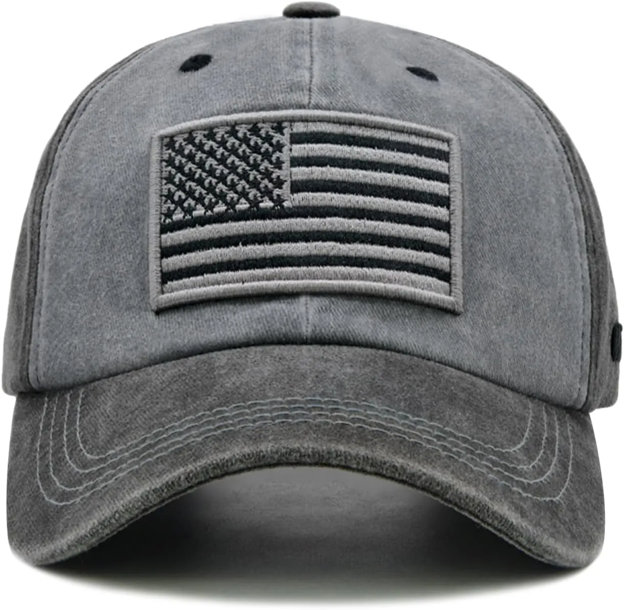 Veteran Hat for Men, Vintage Two-Tone American Flag Hats, USA Flag Baseball Cap Veterans Gifts